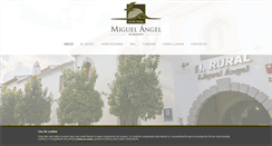 Desktop Screenshot of hotelruralmiguelangel.es