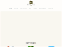 Tablet Screenshot of hotelruralmiguelangel.es